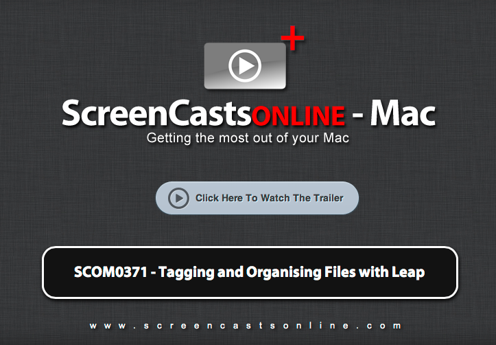 Leap screencast, Leap 3.1.3, Yep 3.1.3, Fresh 2.0.8