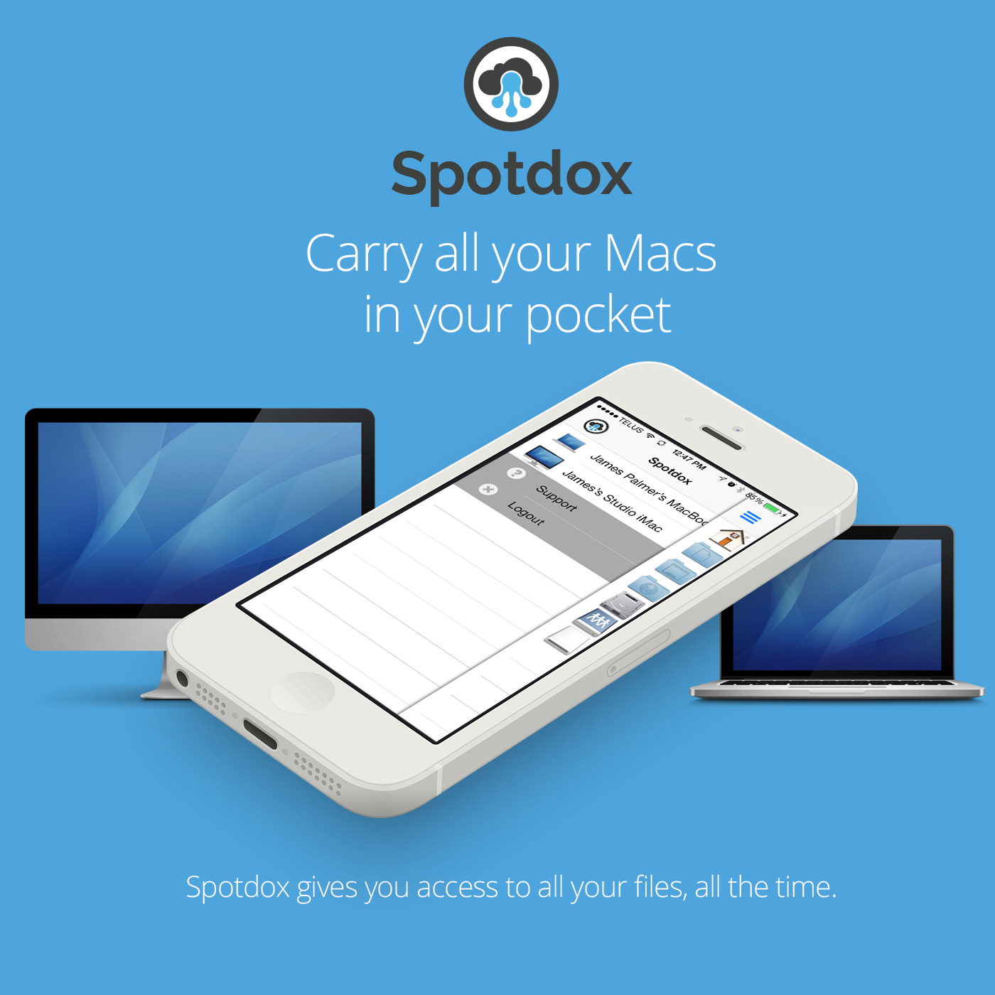 Spotdox is Yep and Leap on the iPhone